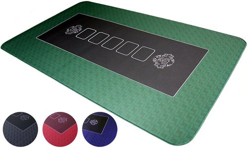 Bullets Small Poker Table Top Mat