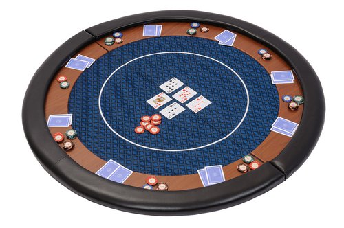 Premium Compact Foldable Round Poker Table Top