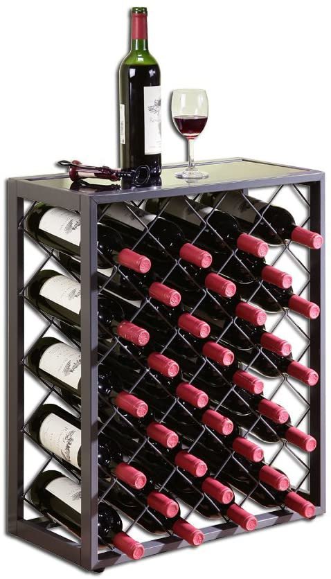 Mango Steam Wine Rack with Glass Table Top.jpg