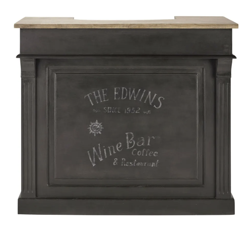 Charcoal Grey Bar Unit