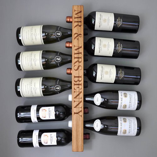 Solid Oak Engraved Wall Wine Rack .jpg