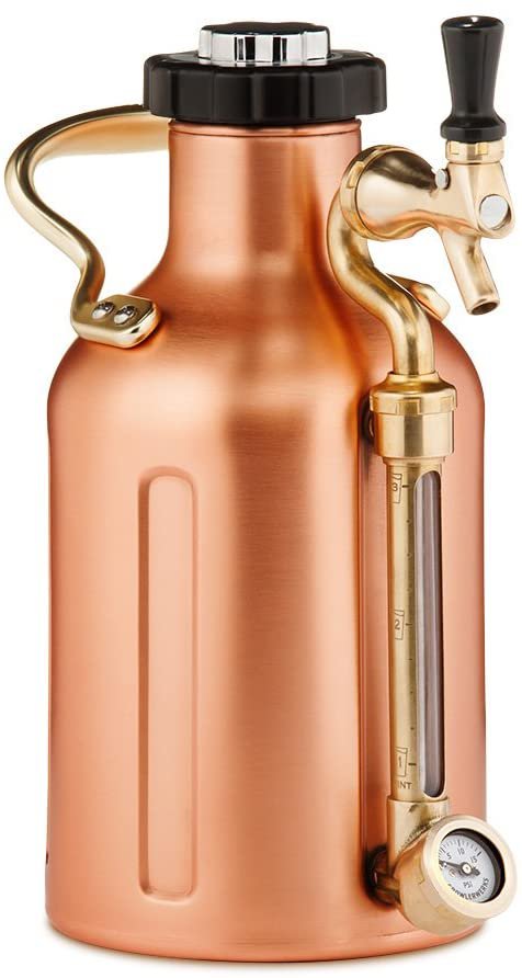 uKeg 64 Carbonated Growler for Craft Beer in Copper.jpg